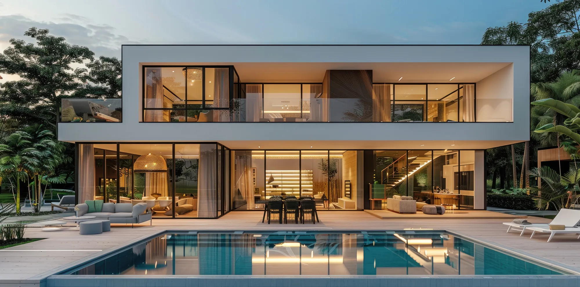 Casa de alto padrão com piscina, entregue com gestão técnica